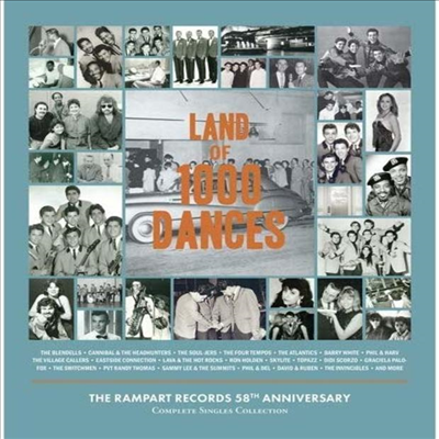 Various Artists - Land Of 1000 Dances: The Rampart Records 58th Anniversary (Complete Singles Collection)(4CD)