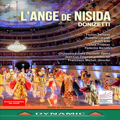 도니체티: 오페라 &#39;니시다의 천사&#39; (Donizetti: Opera &#39;L&#39;Ange de Nisida&#39;) (한글자막)(2DVD) (2021) - Jean-Luc Tingaud