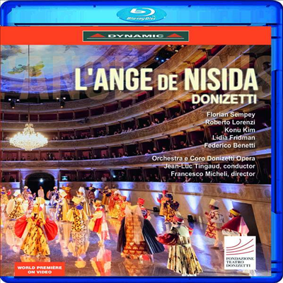 도니체티: 오페라 &#39;니시다의 천사&#39; (Donizetti: Opera &#39;L&#39;Ange de Nisida&#39;) (한글자막)(Blu-ray) (2021)(2020) - Jean-Luc Tingaud