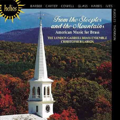 미국의 브라스 앙상블 (From the Steeples to the Mountains - American Music for Brass)(CD) - London Gabrieli Brass Ensemble