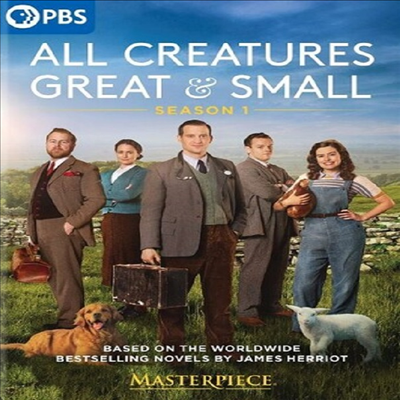 All Creatures Great & Small: Season 1 (Masterpiece) (크고 작은 모든 생명체들: 시즌 1) (2020)(지역코드1)(한글무자막)(DVD)