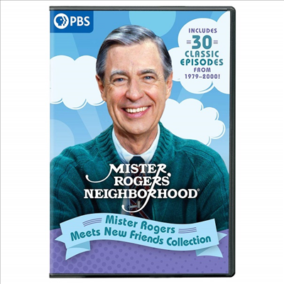 Mister Rogers&#39; Neighborhood: Mister Rogers Meets New Friends Collection (미스터 로저스 네이버후드) (1968)(지역코드1)(한글무자막)(DVD)