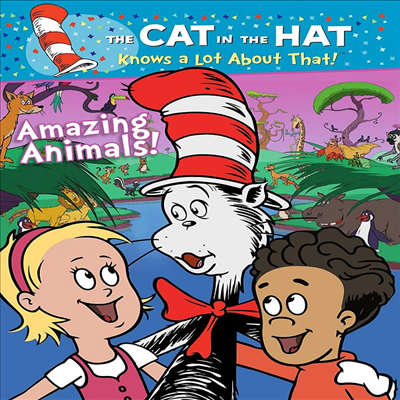 The Cat In The Hat Knows A Lot About That! Amazing Animals! (닥터수스의 캣인더햇: 어메이징 애니멀스)(지역코드1)(한글무자막)(DVD)