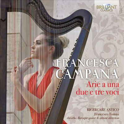 캄파나: 1 - 3성 아리아 모음 (Campana: Arie A Una, Due E Tre Voci)(CD) - Francesco Tomasi