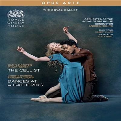 제롬 로빈슨 &#39;모임에서의 춤&#39; &amp; 캐시 마스턴 &#39;첼리스트&#39; (The Cellist &amp; Dances Gathering) (한글무자막)(DVD) (2021) - Royal Ballet