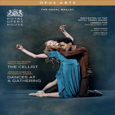 제롬 로빈슨 &#39;모임에서의 춤&#39; &amp; 캐시 마스턴 &#39;첼리스트&#39; (The Cellist &amp; Dances Gathering) (Blu-ray) (2021) - Royal Ballet
