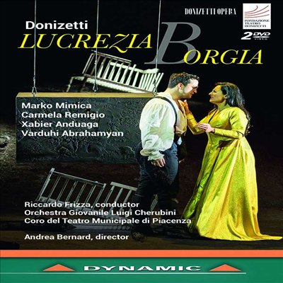 도니체티: 오페라 '루크레치아 보르지아' (Donizetti: Opera 'Lucrezia Borgia') (한글자막)(2DVD) (2021) - Riccardo Frizza