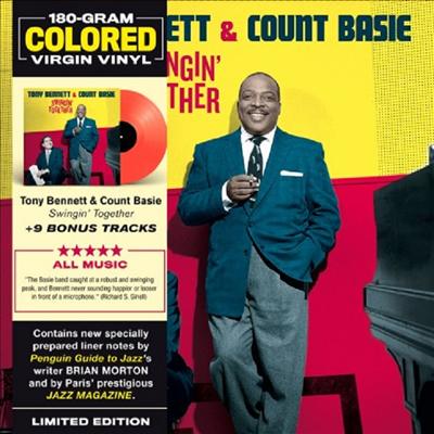 Tony Bennett & Count Basie - Swingin Together (Ltd)(Bonus Tracks)(180g Colored LP)