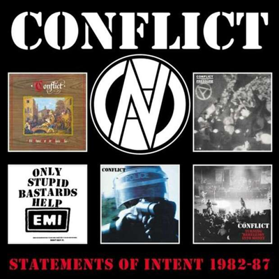 Conflict - Statements Of Intent 1982 - 1987 (5CD Box Set)