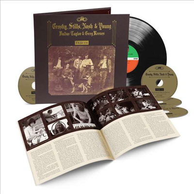 Crosby, Stills Nash &amp; Young - Deja Vu (50th Anniversary Edition)(Remastered)(LP+4CD)