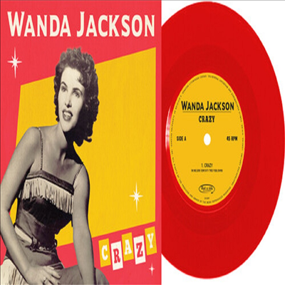 Wanda Jackson - Crazy (Ltd)(7 Inch Single Colored LP)