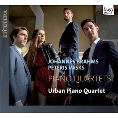 브람스 & 바스크스: 피아노 사중주 (Brahms & Vasks: Piano Quartets)(CD) - Urban Piano Quartet