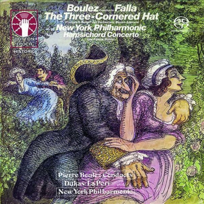 파야: 삼각 모자 &amp; 하프시코드 협주곡 (Falla: The Three-Cornered Hat &amp; Harpsichord Concerto) (SACD Hybrid) - Pierre Boulez