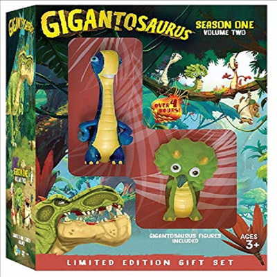Gigantosaurus: Season 1 - Volume 2 (with Figurines) (기간토사우루스: 시즌 1 - 볼륨 2) (2019)(지역코드1)(한글무자막)(DVD)