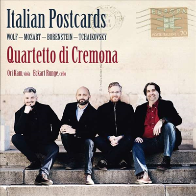 이탈리아에서 온 엽서 - 크레모나 콰르텟 (Quartetto di Cremona - Italian Postcards)(CD) - Quartetto di Cremona