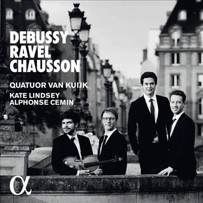 드뷔시, 라벨: 현악사중주 & 쇼송: 영원한 노래 (Debussy, Ravel: String Quartet & Chausson: Chanson Perpetuelle)(CD) - Quatuor Van Kuijk