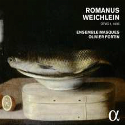 로마누스 바이클라인 오푸스 1 - 1695년의 작곡가들 (Romanus Weichlein Opus I, 1695)(CD) - Olivier Fortin