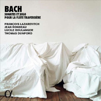 바흐: 플루트 소나타 작품집 (Bach: Flute Sonatas) (2CD)(Digipack) - Francois Lazarevitch