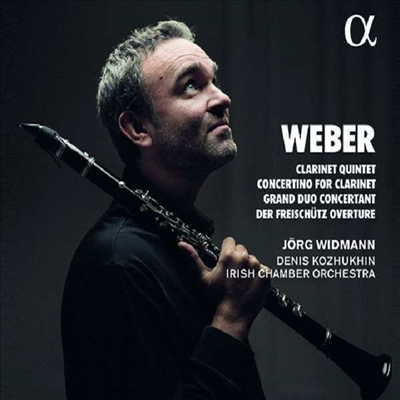 베버: 클라리넷 오중주 &amp; 그랜드 듀오 콘체르탄테 (Weber: Clarinet Quintet &amp; Grand Duo Concertant for clarinet and piano, Op. 48)(CD) - Jorg Widmann