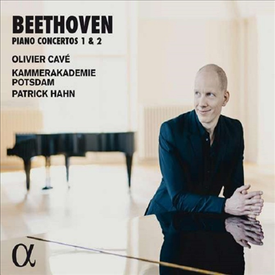 베토벤: 피아노 협주곡 1 &amp; 2번 (Beethoven: Piano Concertos Nos.1 &amp; 2)(CD) - Olivier Cave