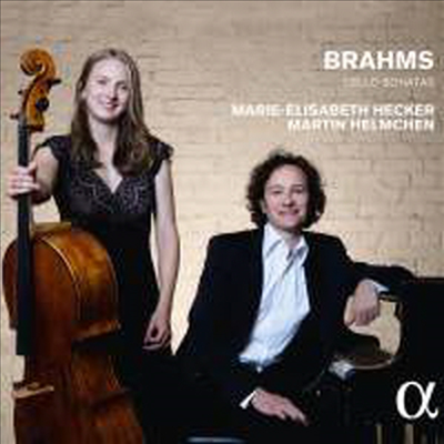 브람스: 첼로 소나타 1번 &amp; 2번 (Brahms: Cello Sonatas Nos.1 &amp; 2)(CD) - Marie-Elisabeth Hecker (cello)