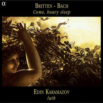 브리튼 : 존 다울랜드의 가곡에 의한 녹턴, 바흐 : 무반주 파르티타 2번 (Britten : Nocturnal After John Dowland Op.70 , Bach : Violin Solo For Partita No. 2 BWV1004 - Come, Heavy Sleep)(CD) - Edin Karamaz