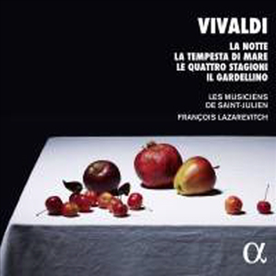 비발디: 플루트 협주곡집 (Vivaldi: Flute Concertos)(CD) - Francois Lazarevitch