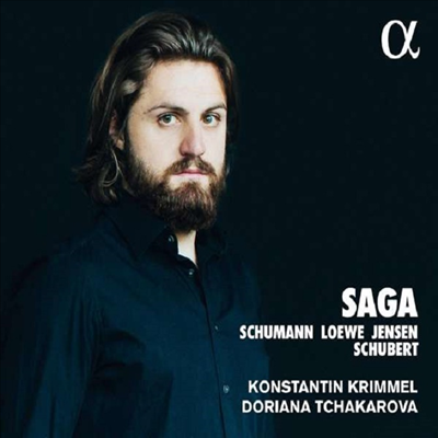 슈베르트, 슈만, 뢰베 & 옌센: 가곡집 (Songs by Schubert, Schumann, Loewe & Jensen)(CD) - Konstantin Krimmel