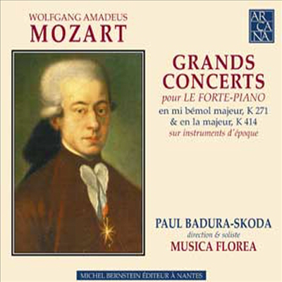 모차르트 : 피아노 협주곡 9번, 12번 (Mozart : Piano Concerto No.9 K.271, No.12 K.414)(CD) - Paul Badura-Skoda