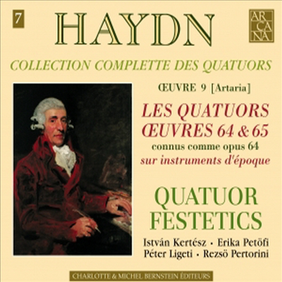 하이든 : 현악 사중주 7집 (Haydn : Collection Op. 64 Nos. 1-6, Vol.7 ) (2CD) - Quatuor Festetics