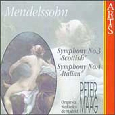 멘델스존 : 교향곡 3 & 4번 (Mendelssohn : Symphonies No.3 & 4)(CD) - Peter Maag