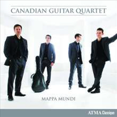 기타 사중주로 연주하는 비발디와 현대작품 (Canadian Guitar Quartet - Mappa Mundi)(CD) - Canadian Guitar Quartet