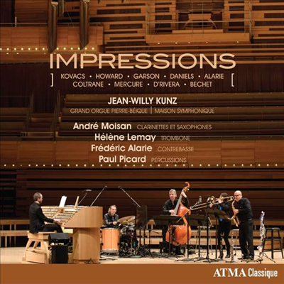 인상 - 파이프 오르간과 재즈의 만남 (Impressions - Organ and Jazz)(CD) - Jean-Willy Kunz