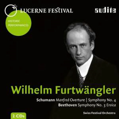 베토벤: 교향곡 3번 &#39;영웅&#39; &amp; 슈만: 교향곡 4번 (Beethoven: Symphony No.3 &#39;Eroica&#39; &amp; Schumann: Symphony No.4)(CD) - Wilhelm Furtwangler