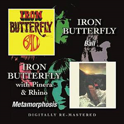 Iron Butterfly - Ball/Metamorphosis (Remastered)(CD)