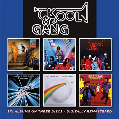 Kool &amp; The Gang - Ladies Night / Celebrate! / Something Special / As One / In The Heart/ Emergency (Remastered)(Digipack)(3CD)