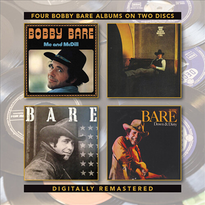 Bobby Bare - Me &amp; McDill / Sleeper Wherever I Fall / Bare / Down &amp; Dirty (2CD)