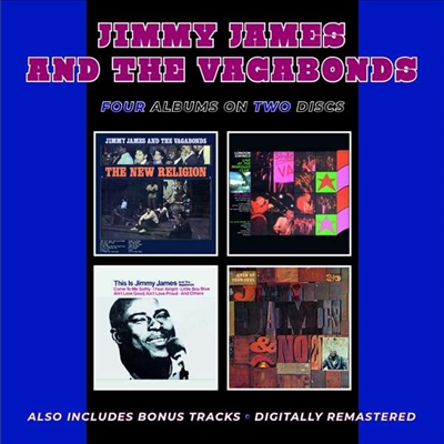 Jimmy James &amp; the Vagabonds - New Religion/London Swings &#39;Live At The Marquee Club&#39;/This Is Jimmy James &amp; The Vagabonds/Open Up Your Soul (Remastered)(Bonus Tracks)(4 On 2CD)