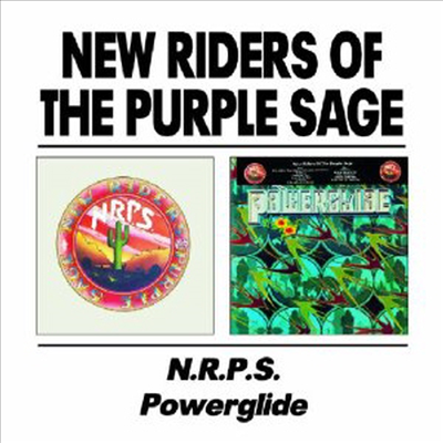 New Riders Of The Purple Sage - New Riders Of The Purple Sage/Powerglide (Remastered)(2 On 1CD)(CD)