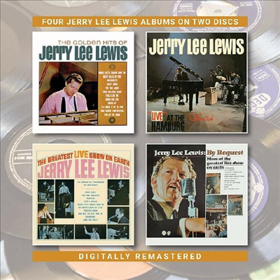 Jerry Lee Lewis - The Golden Hits of Jerry Lee Lewis / &quot;Live&quot; At The Star Club / The Greatest Live Show on Earth / By Request (2CD)