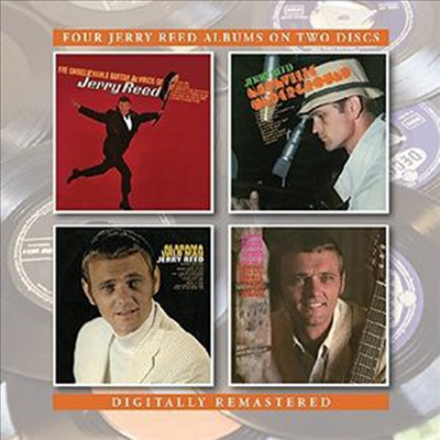 Jerry Reed - The Unbelievable Guitar And Voice + Alabama Wild Man + Nashville Underground + Better Things In Life (Remastered)(4 On 2CD)