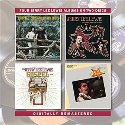 Jerry Lee Lewis - Together/Live At The International, Las Vegas/In Loving Memories/Keeps Rockin' (Remastered)(4 On 2CD)