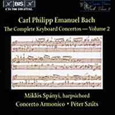 C. P. E. Bach : Complete Keyboard Concertos, Volume 2 (CD) - Miklos Spanyi