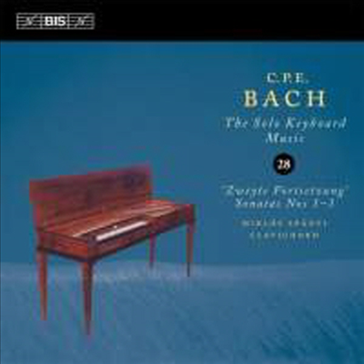 C.P.E.바흐: 키보드 악기를 위한 음악 28집 (C.P.E.Bach: Fortsetzung' Sonatas, Wq. 51 Nos.1 - 3)(CD) - Miklos Spanyi