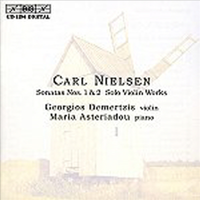 닐센 : 바이올린 소나타 1, 2번 (Nielsen : Violin Sonatas No.1 & 2)(CD) - Georgios Demertzis