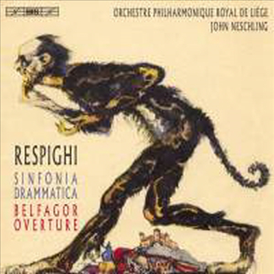 레스피기: 신포니아 드라마티카 &amp; 벨파고르 서곡 (Respighi: Sinfonia drammatica &amp; Belfagor Overture) (SACD Hybrid) - John Neschling