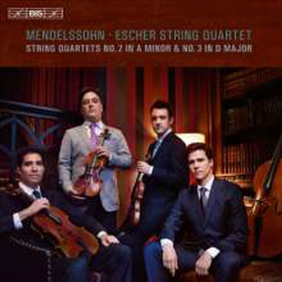 멘델스존: 현악 사중주 2번 &amp; 3번 (Mendelssohn: String Quartets Nos.2 &amp; 3) (SACD Hybrid) - Escher String Quartet