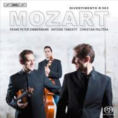 모차르트 : 디베르티멘토 K563 & 슈베르트 : 현악 삼중주 D471(Trio Zimmermann plays Mozart’s Divertimento) (SACD Hybrid)(Digipack) - Trio Zimmermann