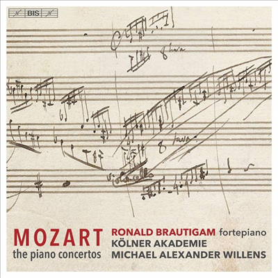 모차르트: 피아노 협주곡 전집 1 - 27번 (Mozart: Complete Piano Concertos Nos.1 - 27) (12SACD Hybrid) - Ronald Brautigam