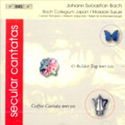 바흐 : 세속 칸타타 210, 211번 (Bach : Secular Cantatas BWV210 &amp; 211)(CD) - Masaaki Suzuki